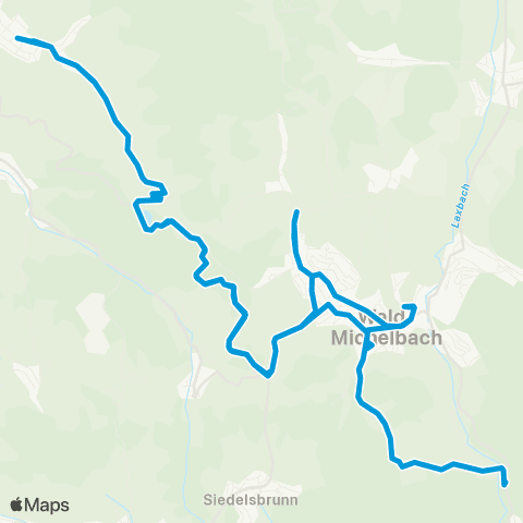 Verkehrsverbund Rhein-Neckar Wald-Michelbach - Zotzenbach - Rimbach map