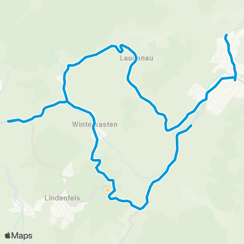 VRN Laudenau - Klein-Gumpen - Reichelsheim map