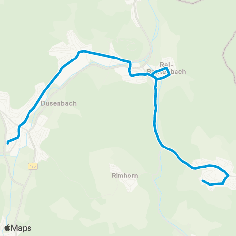 VRN Lützelbach - Neustadt - Höchst map