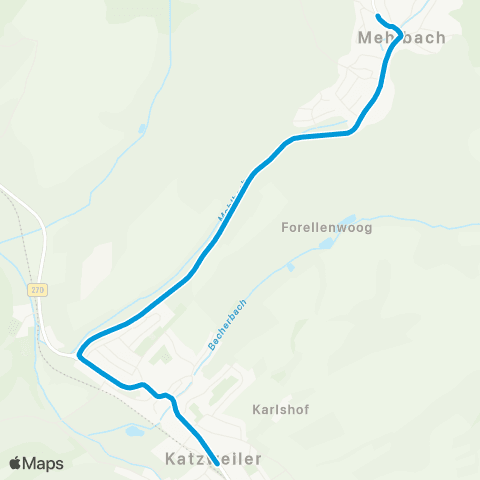 VRN Frankelbach - Obersulzbach - Mehlbach - Katzweiler map