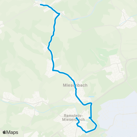 VRN Reichenbach - Eßweiler - Lauterecken map