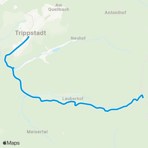 VRN Trippstadt - Oberhammer - Johanniskreuz map