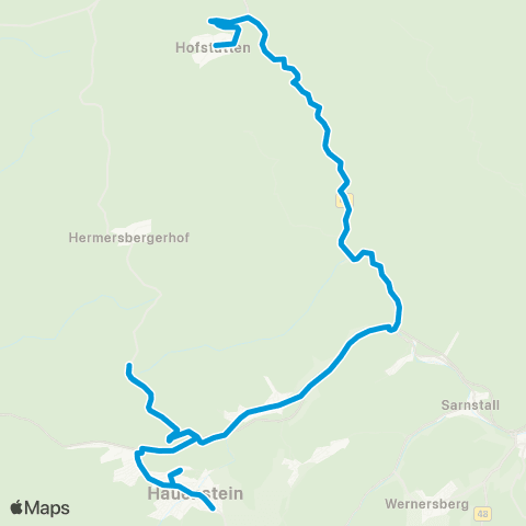 VRN (Annweiler) - Hauenstein - Hermersbergerhof - Wilgartswiesen - Hofstätten map