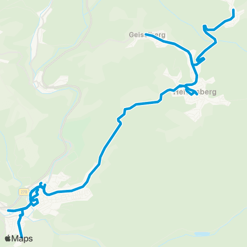 VRN Trippstadt - Schmalenberg - Geiselberg - Heltersberg - Maria Rosenberg - Waldfischbach map