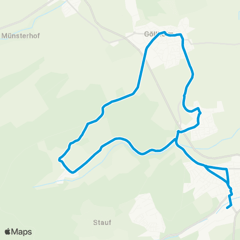Verkehrsverbund Rhein-Neckar Eisenberg - Kerzenheim - Göllheim - Rosental - Eisenberg map