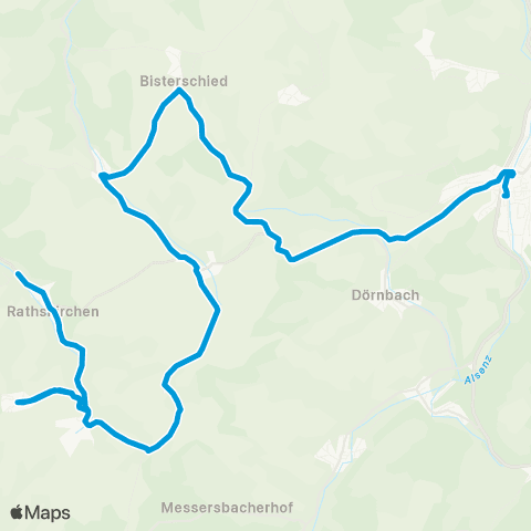 Verkehrsverbund Rhein-Neckar Rockenhausen - Dörrmoschel - Seelen - Rudolphskirchen map