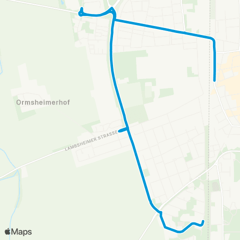 VRN Frankenthal FT Süd - Stadtklinik - Donnersbergsiedlung - FT Hbf map