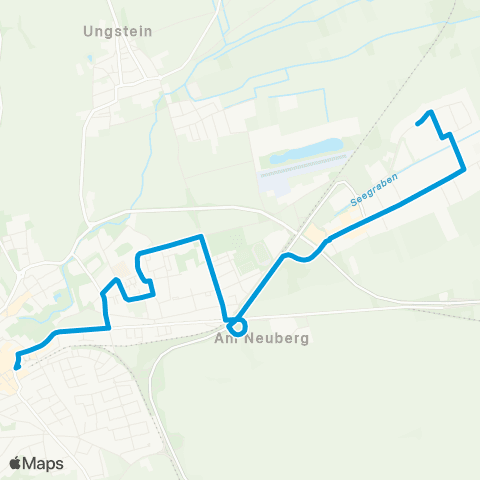 VRN Bad Dürkheim Bad Dürkheim Bahnhof - Gewerbegebiet Bruch map