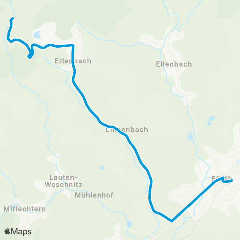 VRN Fürth Seidenbach - Erlenbach - Linnenbach - Fürth map