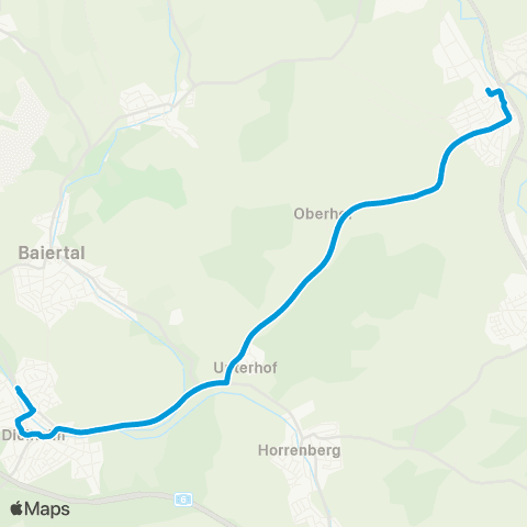 VRN Dielheim Dielheim - Meckesheim map