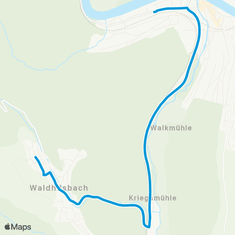 VRN Neckargemünd Neckargemünd - Waldhilsbach map