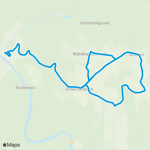 VRN Neckar-Odenwald Waldbrunn - Eberbach map