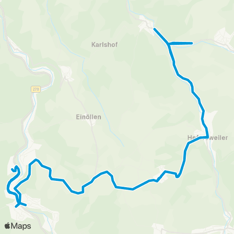 VRN Wolfstein - Relsberg - Hefersweiler - Berzweiler - Ingweilerhof - Nußbach - Reipoltskirchen und zurück map