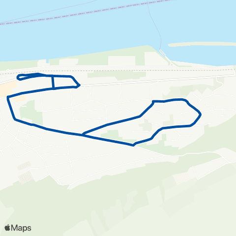 Rhein-Nahe Nahverkehrsverbund GmbH Bingen Stadtbahnhof - Rochusallee - Hildegardishaus und zurück map
