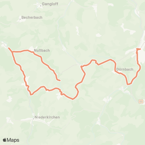 Reisedienst Krauss & Wolff Reisen GmbH Reipoltskirchen - Dörrmoschel - Rockenhausen map