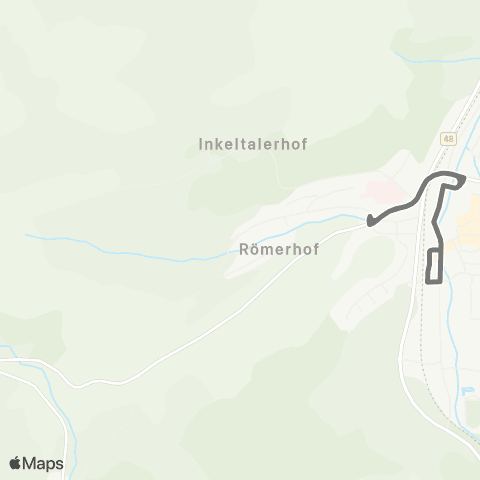 Reisedienst Krauss & Wolff Reisen GmbH RockiBus Rockenhausen: Bahnhof - Krankenhaus / Zoar - Bahnhof map