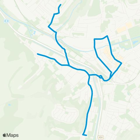 Verkehrsverbund Rhein-Neckar ZW Europaring (Ernstweiler) - Stadtmitte - ZW Gleiwitzstraße map