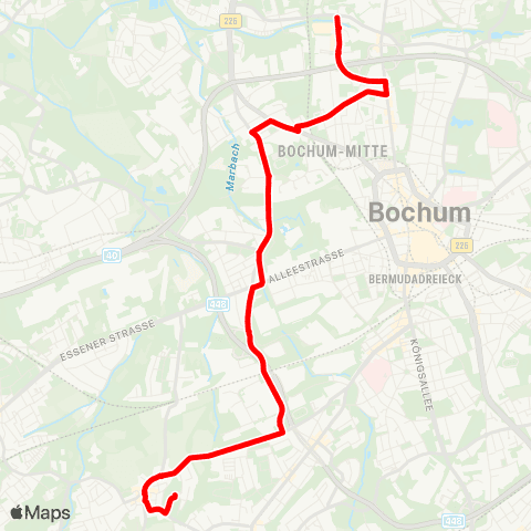 VRR BO-Hofstede - Hamme - WAT-Eppendorf map