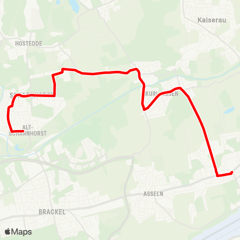 VRR Westholz Grundschule - Dollersweg map