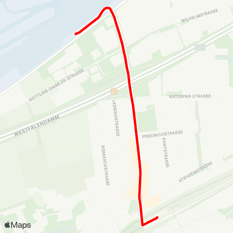 VRR Holzwickede Bf - DO-Airport map