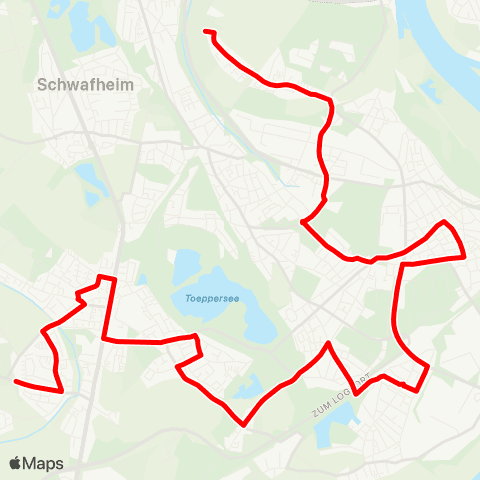 VRR DU-Winkelhausen - Asterlagen - Rheinhausen - Friemersheim - Bergheim - Rumeln - DU-Kaldenhausen map