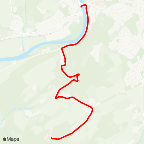 VRR (Heidhauser Platz) - Ruhrlandklinik - Werden S map