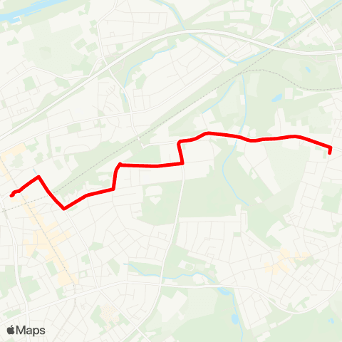 VRR Einsatzwagen zur Linie 351 Herne Bf - Börnig - HER-Holthausen map
