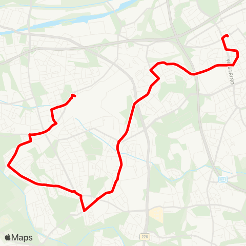 VRR HER-Wanne-Eickel Hbf - Röhlinghausen - Eickel - Holsterhausen - Herne Bf map