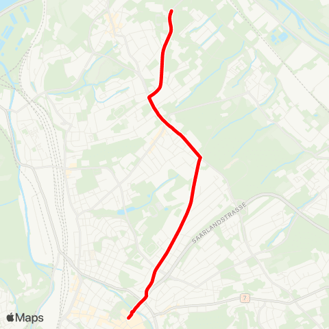 VRR Gesamtschule Helfe - Loxbaum - Hoheleye - Stadtmitte map