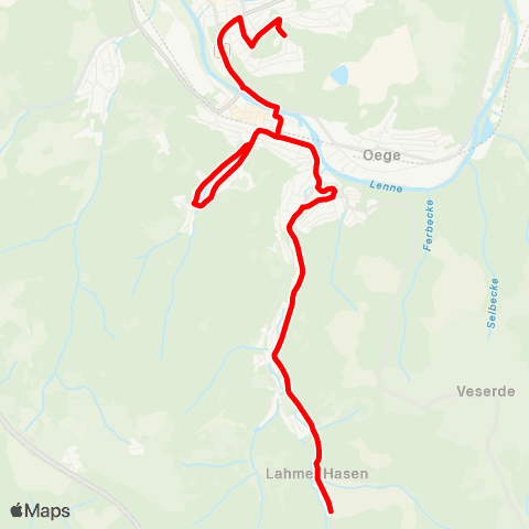 VRR GS Auf der Heide - Wesselbach - Nahmer map