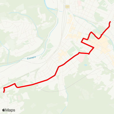 VRR Hildegardis-Schule - Stadtmitte - Buschey - Hördenstr. map