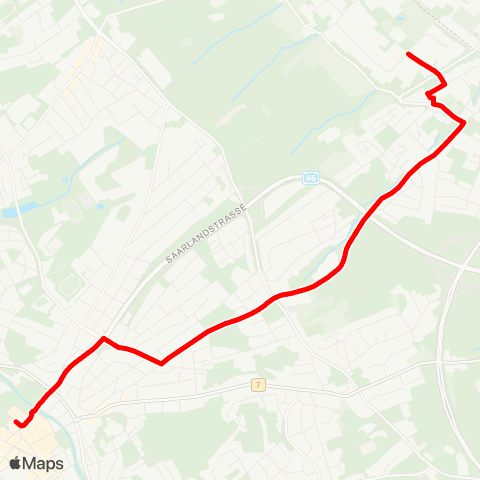 VRR Werkzeugstr. - Halden - Tondernstr. - Stadtmitte map