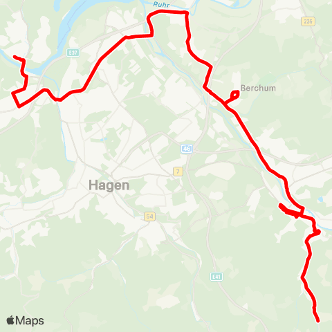 VRR HA-Obernahmer - Krupp - Hohenlimburg Bf. - Vorhalle Bf map
