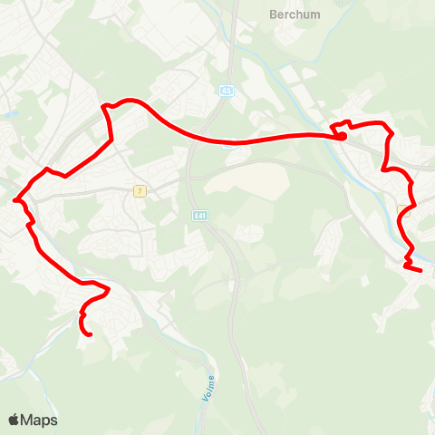 VRR Hohenlimburg Bf. - Rundturnhalle - Stadtmitte - Eilpe - Eilperfeld map