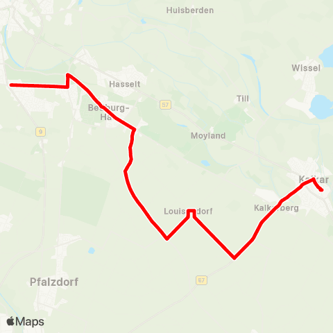 VRR Reepenweg Schulz. - Schulzentrum Horkesgath map
