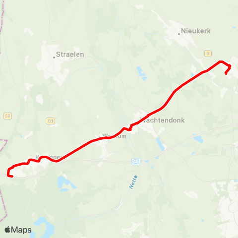 VRR Lüttenglehn - Glehn - Kleinenbroich map