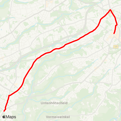 VRR Aufderhöhe - Schmalzgrube - Mangenberg - Graf-Wilhelm-Platz map