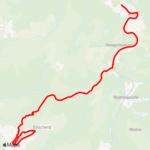 VRR Grundschule Volmetal - Dahl - Priorei - Breckerfeld ( Verkehrt nur an Schultagen ) map