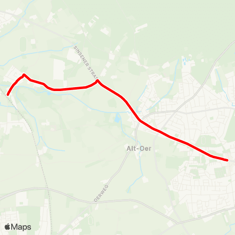 VRR Oer-Erkenschwick Berliner Platz - Brandstraße map