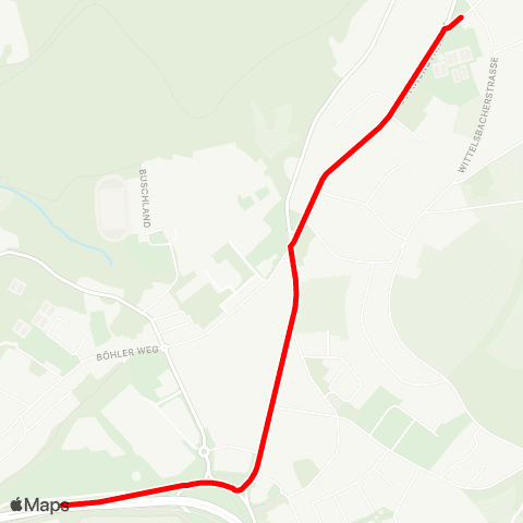VRR Toelleturm - Auf Lichtscheid map