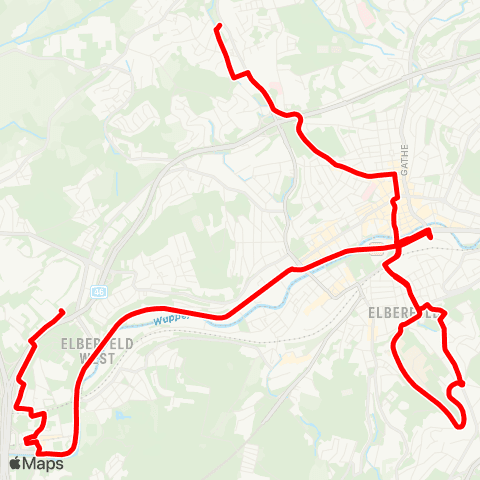 VRR Betriebshof Varresbeck - Kuckelsberg map