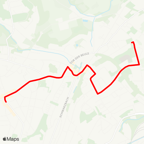 VRR Hannoverstraße - Wichlinghausen Markt map