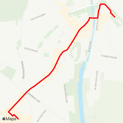 VRR Kleve Bf - EOC map