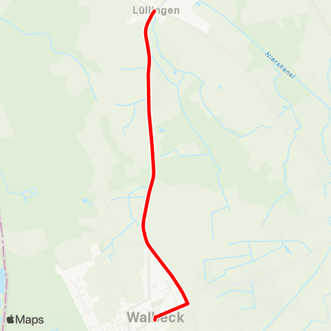 VRR Lüllingen Markt - St.-Luzia - Grundschule map