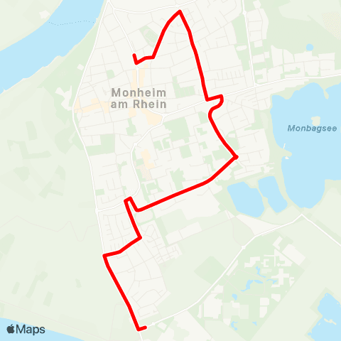 VRR Creative Campus - Steinstraße Monheim Busbahnhof - Monh., BSM-Betriebshof map