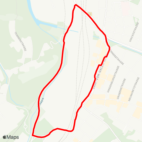 VRR Hagen Hbf - Westside - VHS - Schwenke - Hagen Hbf map