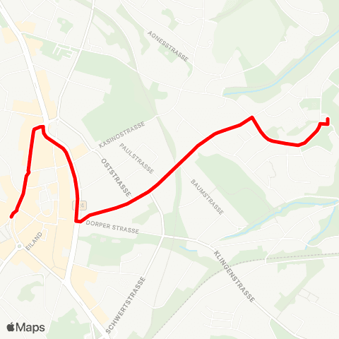 VRR Siedlung Kannenhof - Wupperstr. - Graf-Wilhelm-Platz map