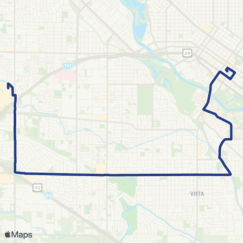 ValleyRide Overland map
