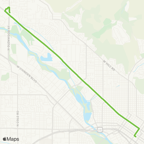 ValleyRide State Street map