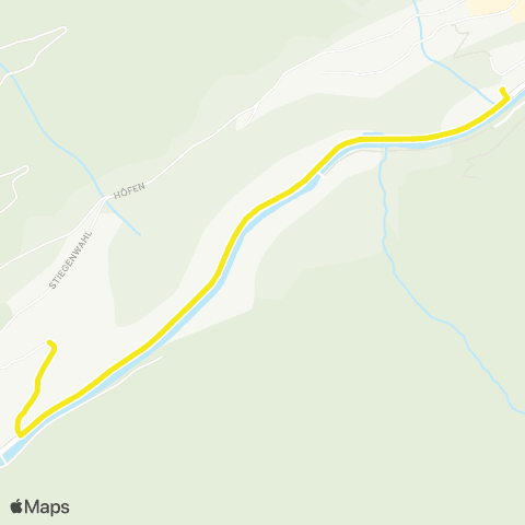 Verkehrsverbund Tirol Kappl: Wiese - Bergbahn map